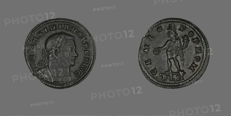 Coin Portraying Emperor Galerius Maximianus, (305 ?).