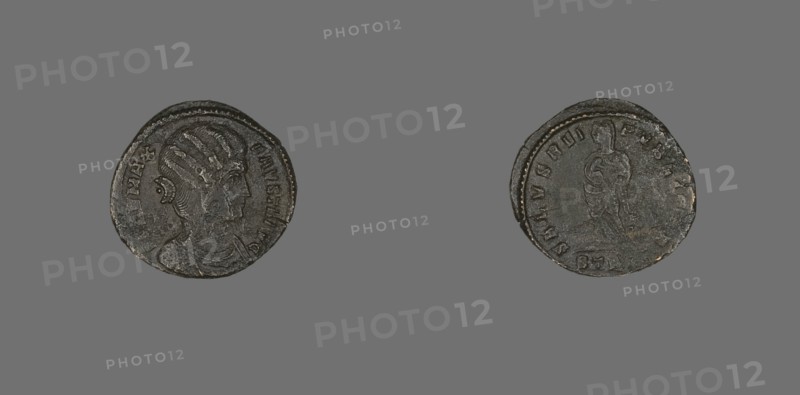Coin Showing Portraying Empress Fausta, 307-326.