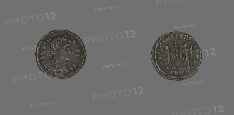 Coin Portraying Emperor Constans, 337-350.