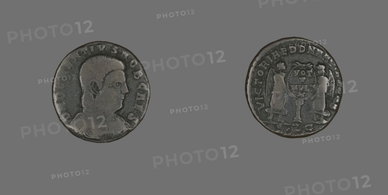 Coin Portraying Emperor Decentius, 351-353.