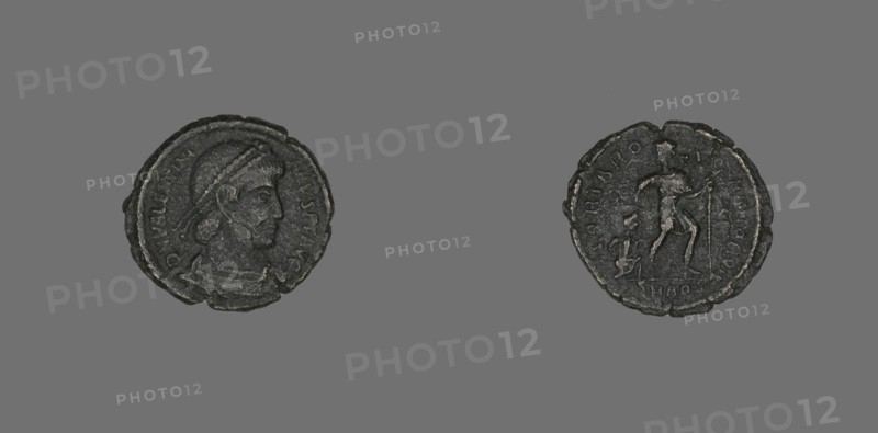 Coin Portraying Emperor Valentinian I, 364-375.