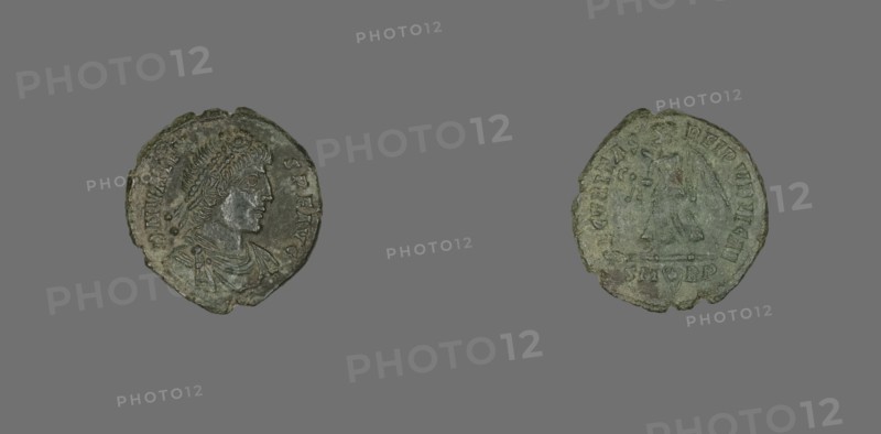 Coin Portraying Emperor Valens, 364-378.