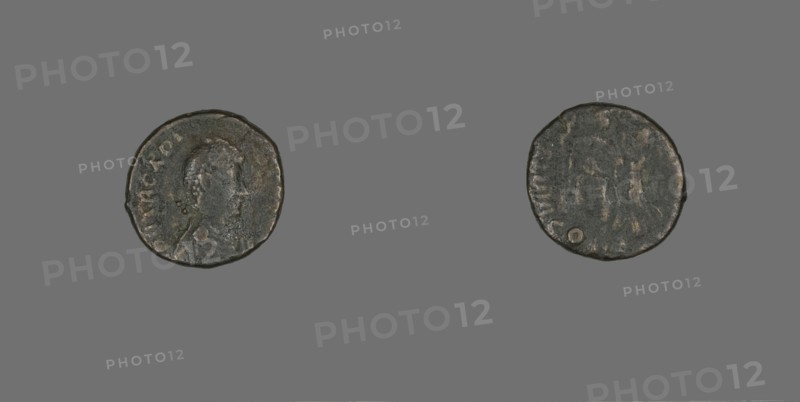 Coin Portraying Emperor Arcadius, 383-408.
