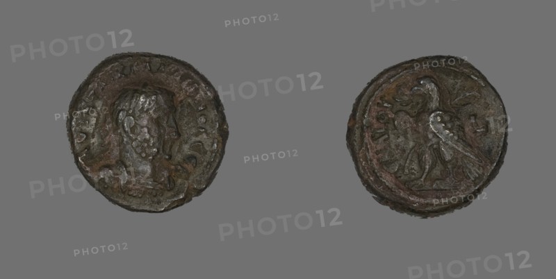 Tetradrachm (Coin) Portraying Emperor Gallienus, 253-268.