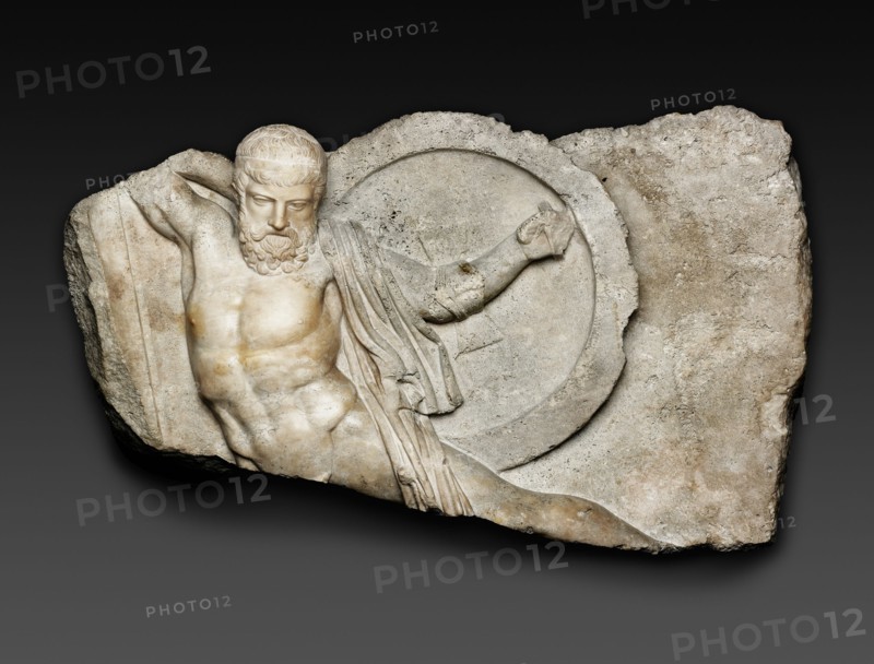 Relief of a Falling Warrior, 2nd century.
