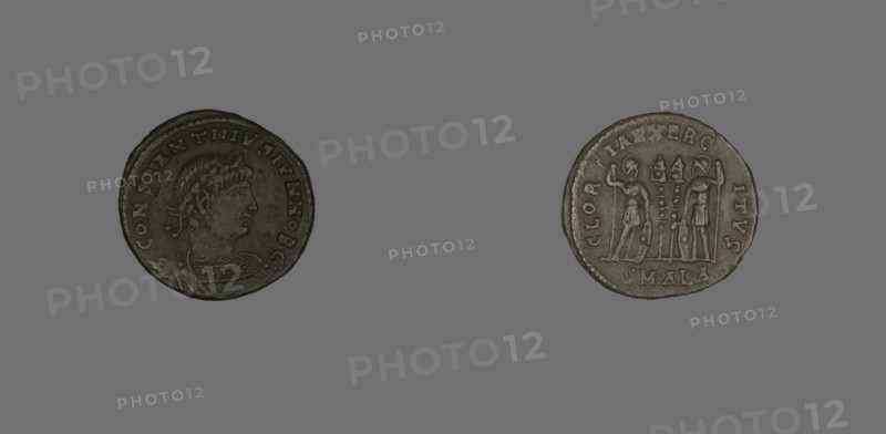 Follis (Coin) Portraying Emperor Constantine II as Caesar, 333-335.