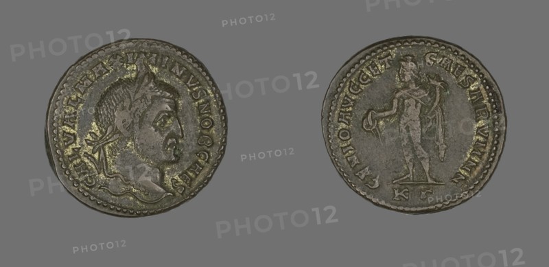Coin Portraying Emperor Maximinus, 305-309.