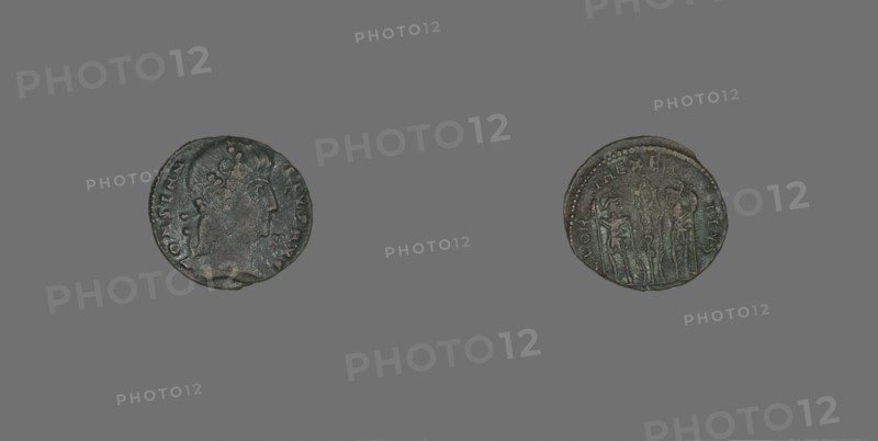 Coin Portraying Emperor Constantius II, 337-361.