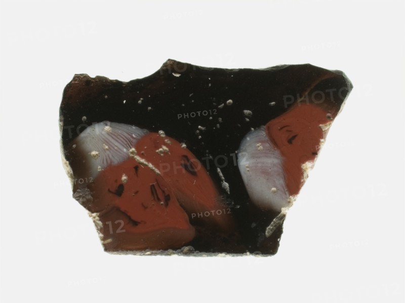 Fragment of a Floral Inlay, 1st century BCE-1st century CE.