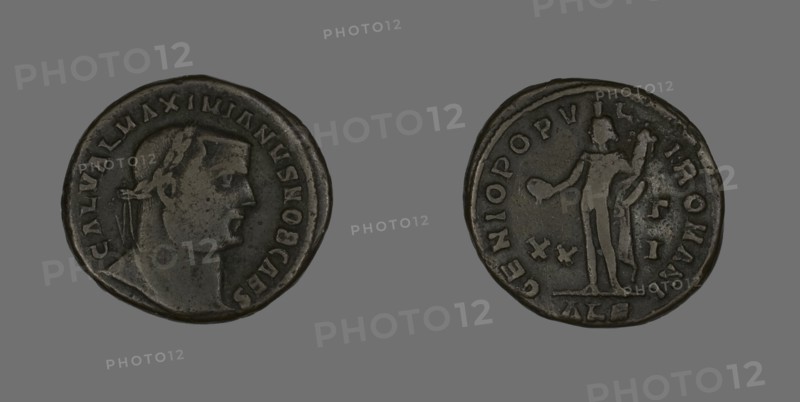 Follis (Coin) Portraying Emperor Galerius, about 301.