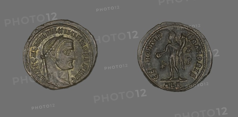 As (Coin) Potraying Emperor Galerius, 309-311.
