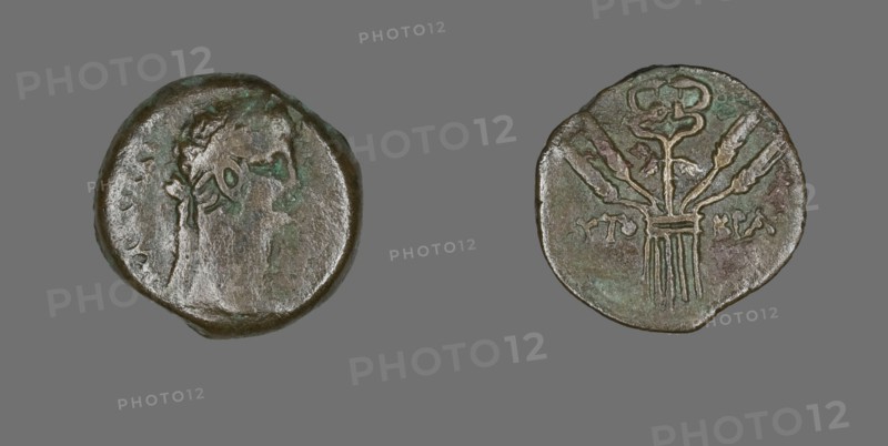 Coin Portraying Emperor Claudius, 41-54 (probably minted about 49-50).