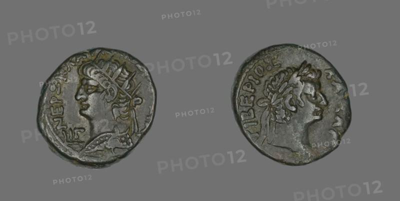 Tetradrachm (Coin) Portraying Emperor Nero, 66-67.
