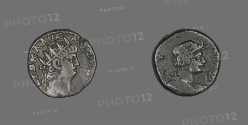 Tetradrachm (Coin) Portraying Emperor Nero, 65-66.