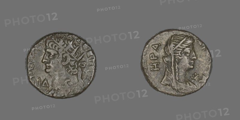 Coin Portraying Emperor Nero, 67-68.