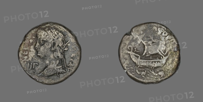 Coin Portraying Emperor Nero, 66-67.