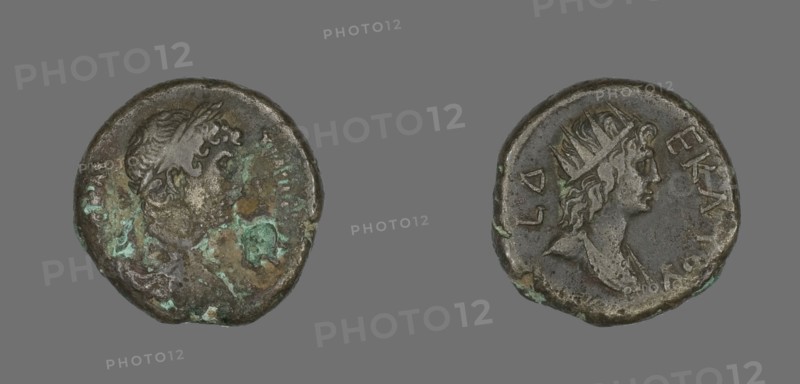 Tetradrachm (Coin) Portraying Emperor Hadrian, 117-138.