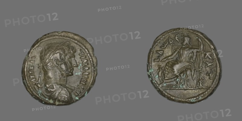 Tetradrachm (Coin) Portraying Emperor Hadrian, 117-138.