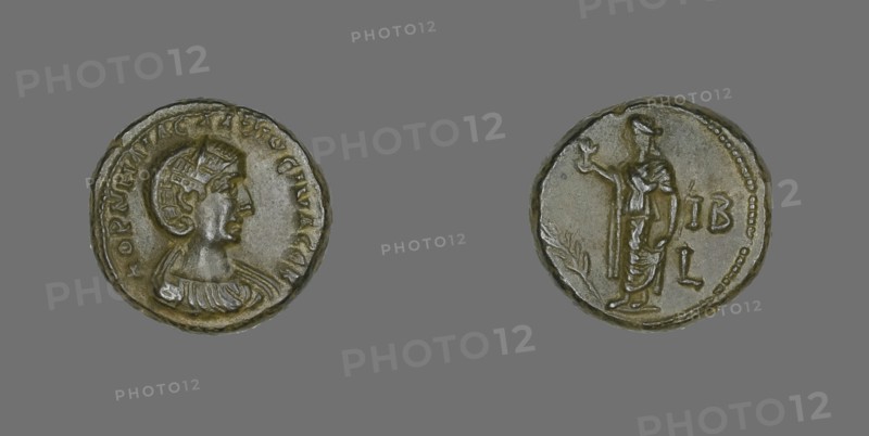Coin Portraying Empress Salonina, 264-265.