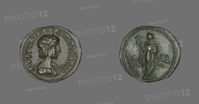 Coin Portraying Empress Salonina, 266-267.