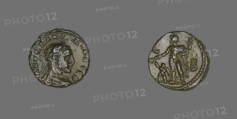 Coin Portraying Emperor Claudius II Gothicus, 268-270.