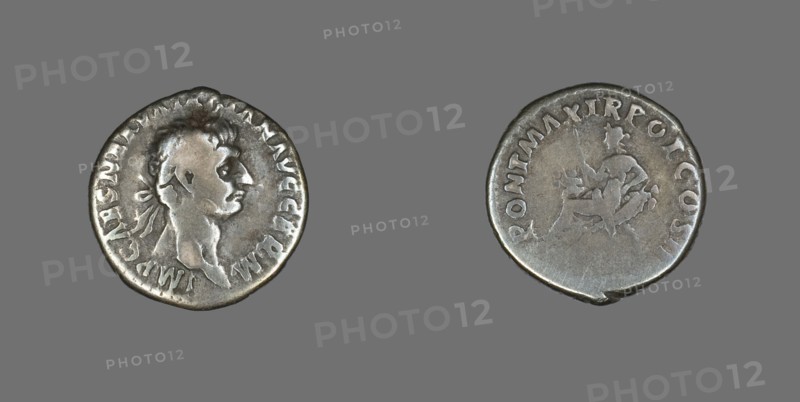 Denarius (Coin) Portraying Emperor Trajan, 98-99.
