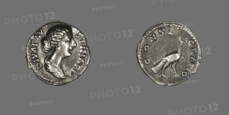 Denarius (Coin) Portraying Empress Faustina the Younger, 176-180.