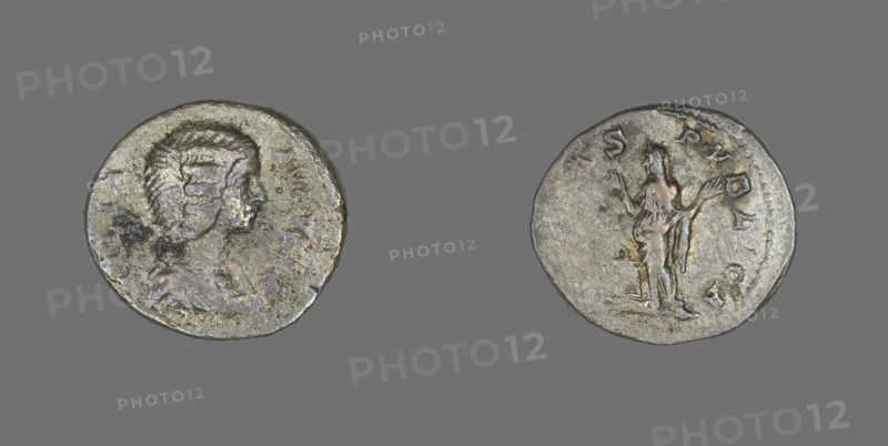 Denarius (Coin) Portraying Empress Julia Domna, 196-211.
