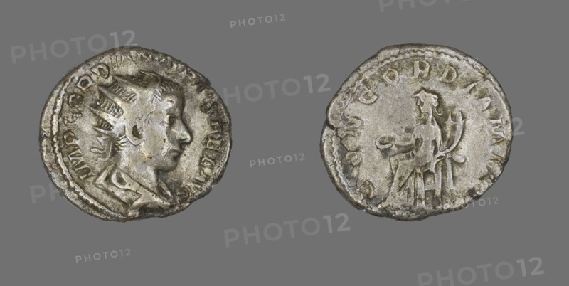 Antoninianus (Coin) Portraying Emperor Gordian III, 240-241.