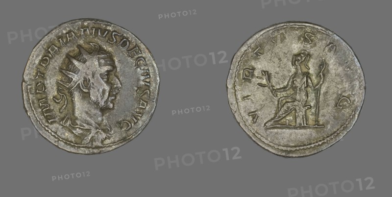 Antoninianus (Coin) Portraying Emperor Decius, about 249.