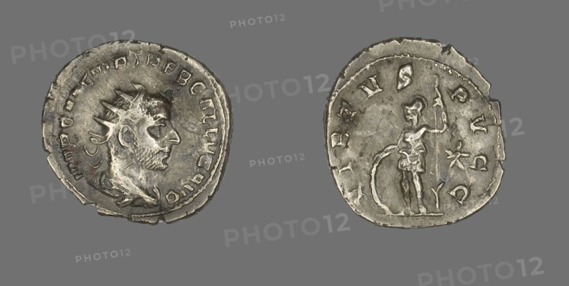 Antoninianus (Coin) Portraying Emperor Trebonianus Gallus, about 252.
