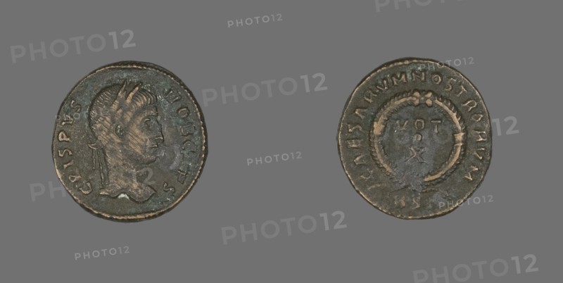 Coin Portraying Emperor Crispus, 323-324.