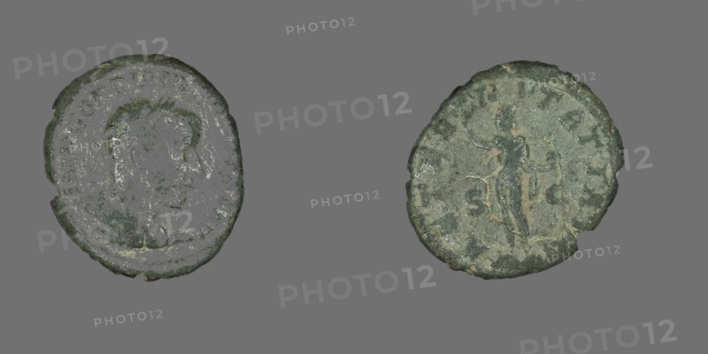 As (Coin) Portraying Emperor Gordian III, 241-243.