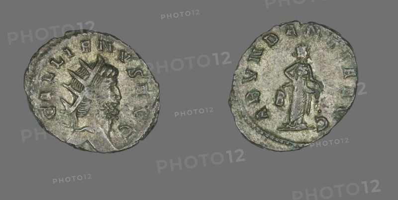 Antoninianus (Coin) Portraying Emperor Gallienus, 260-268.