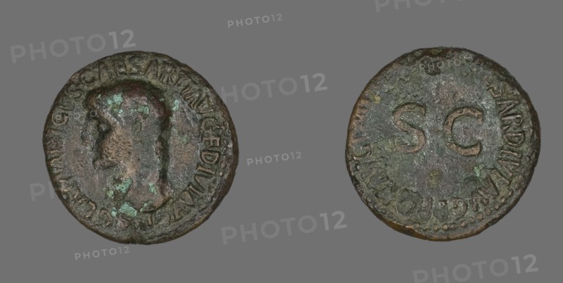As (Coin) Portraying Germanicus, 39-41.