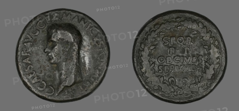 Sestertius (Coin) Portraying Germanicus, 37-38.
