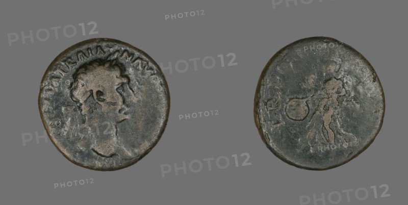 As (Coin) Portraying Emperor Trajan, 98-100.