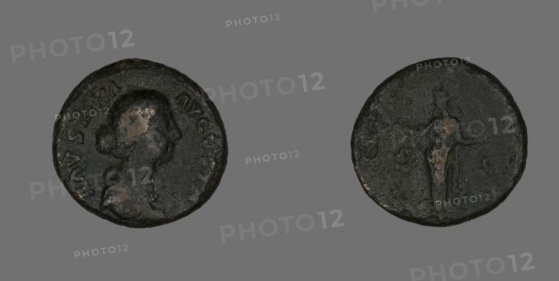 As (Coin) Portraying Empress Faustina, 161-176.