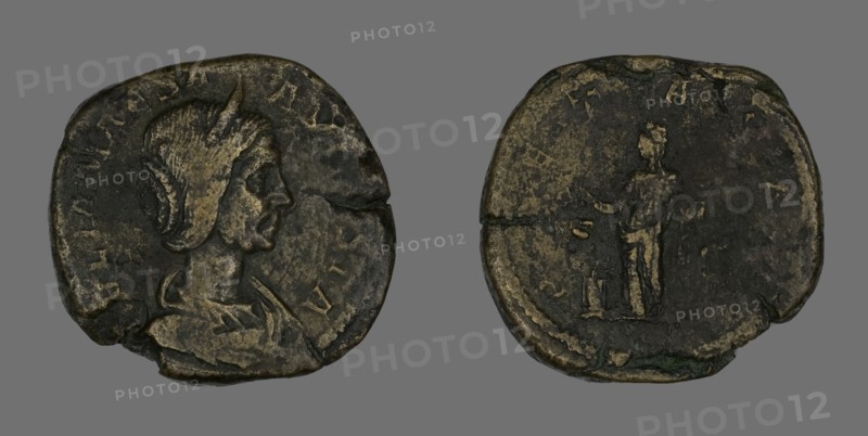 Sestertius (Coin) Portraying Julia Maesa, 223.