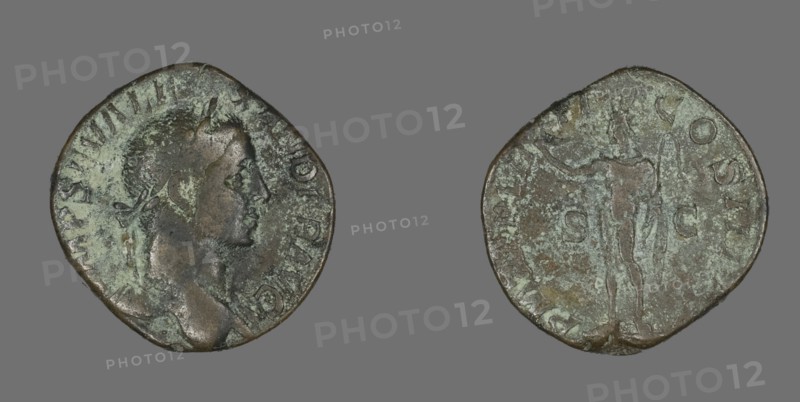 Sestertius (Coin) Portraying Emperor Severus Alexander, 230.