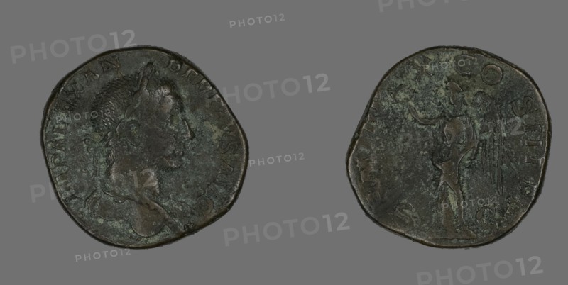 Sestertius (Coin) Portraying Emperor Severus Alexander, 231.