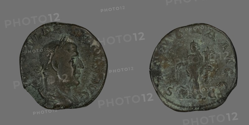 Sestertius (Coin) Portraying Philip the Arab, 244-249.