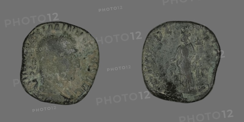 Sestertius (Coin) Portraying Emperor Maximinus, 235-236.
