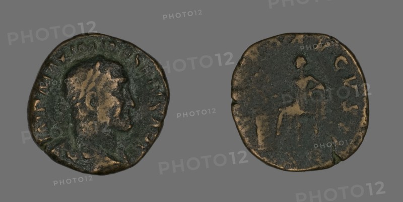 Sestertius (Coin) Portraying Emperor Maximinus, 235-236.