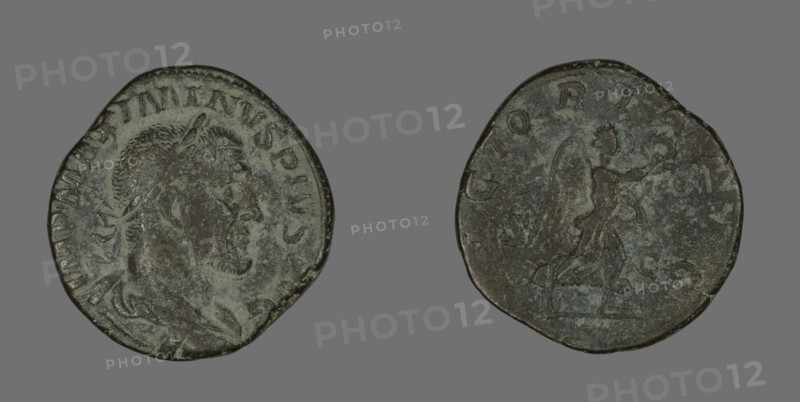 Sestertius (Coin) Portraying Emperor Maximinus, 235-236.
