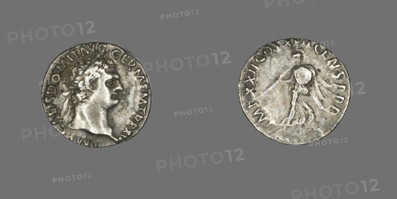 Denarius (Coin) Portraying Emperor Domitian, 95-96.