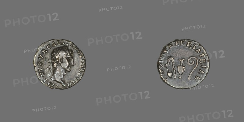 Denarius (Coin) Portraying Emperor Nerva, 97.