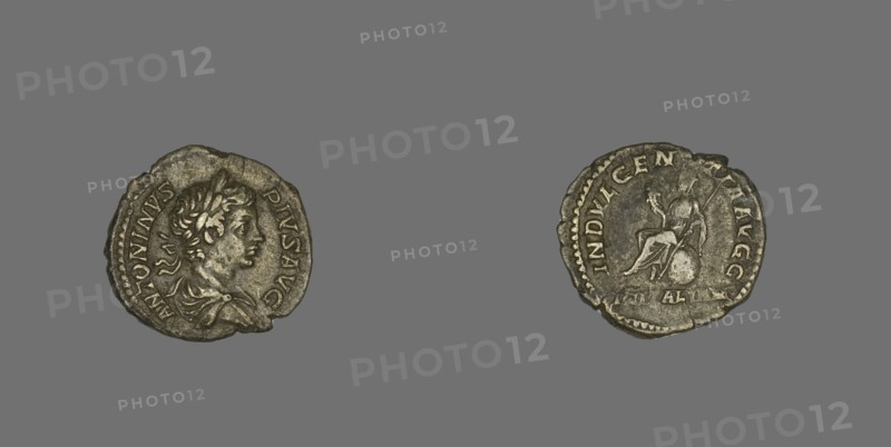 Denarius (Coin) Portraying Emperor Caracalla, 203.