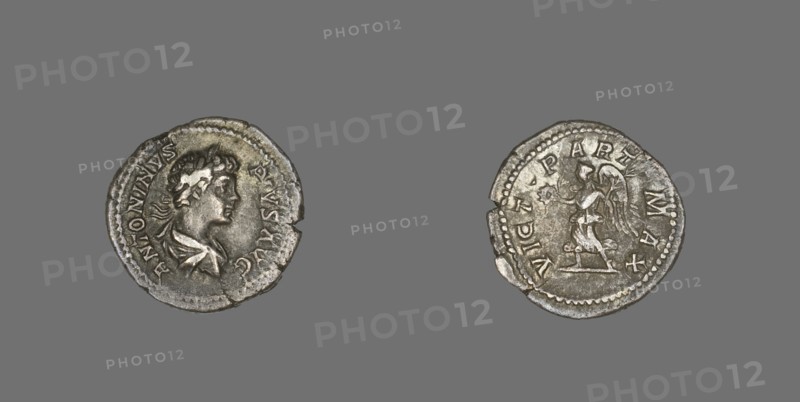 Denarius (Coin) Portraying Emperor Caracalla, 201-206.