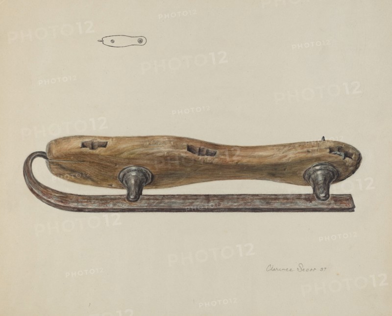 Ice Skate, 1937.
